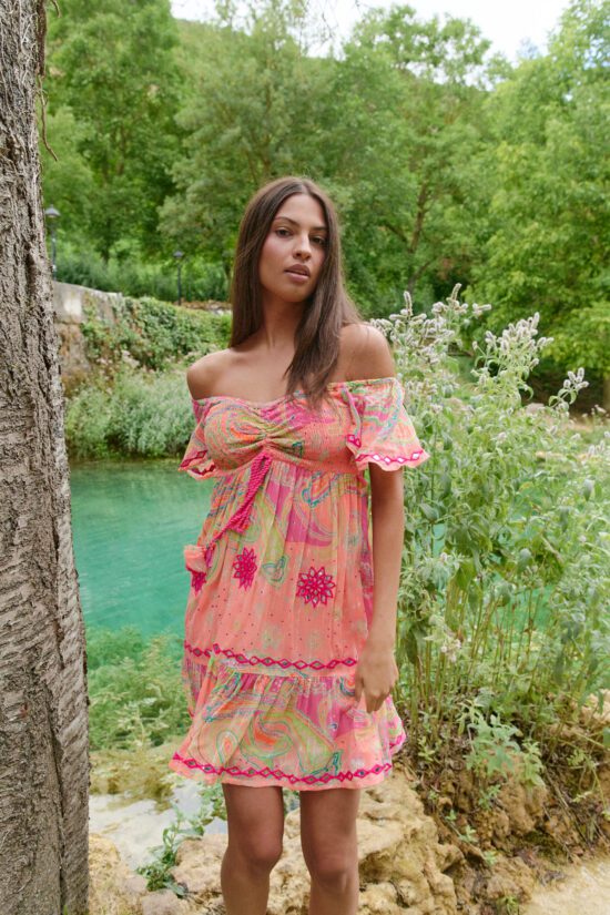 vestido bahamas corto
