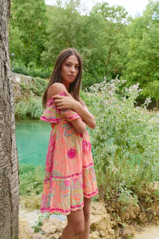 vestido bahamas corto